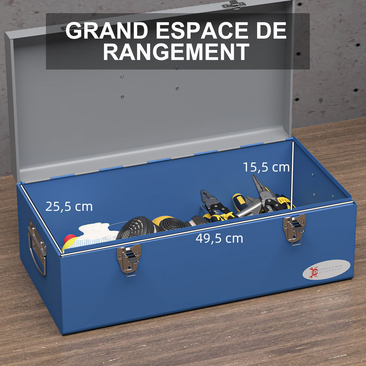 Caisse à outils - en situation