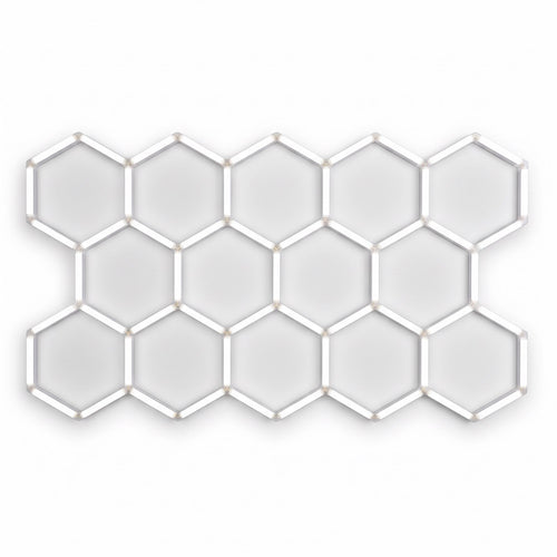 Éclairage LED hexagonal 14 modules
